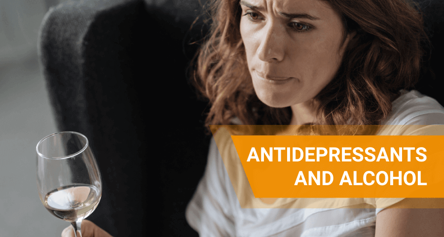drinking on antidepressants