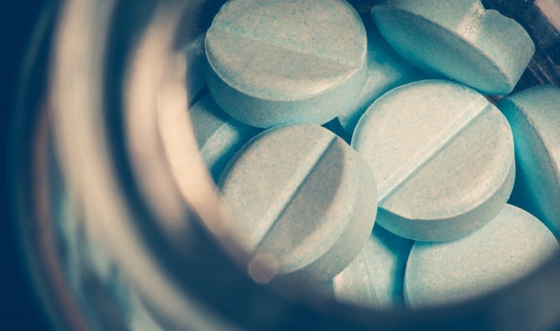 Cymbalta pills in the bottle.