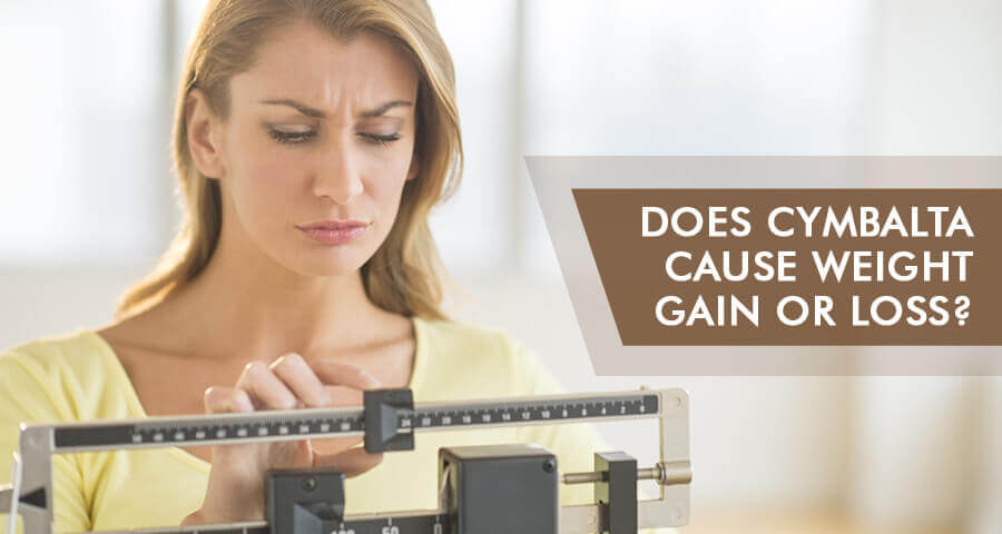cymbalta weight gain and loss