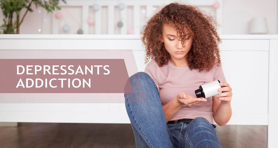 what is depressants addiction