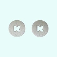 White roche klonopin pill.