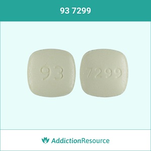 93 7299 meloxicam pill.