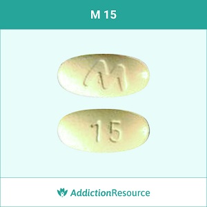 M 15 Meloxicam pill.