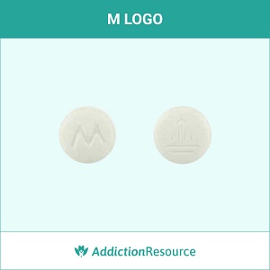 M LOGO pill.