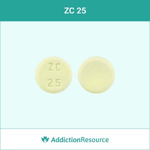 ZC 25 Meloxicam tablet.