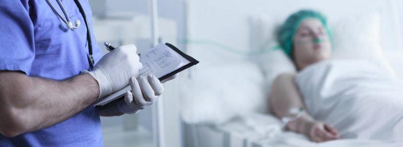 Woman in hospital after Opium overdose.