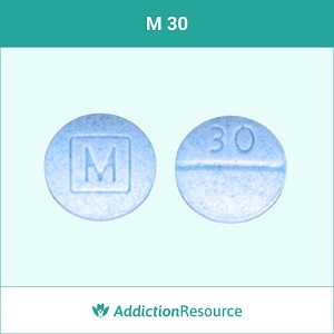 M 30 pill.