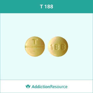 T 188 Oxycodone pill.