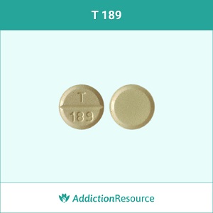 T 189 pill of Oxycodone.