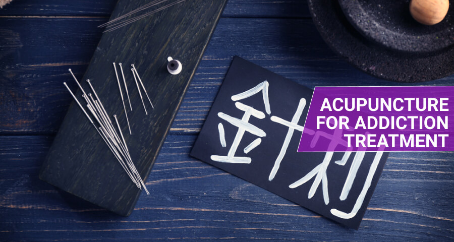 Acupuncture supplies for addiction treatment