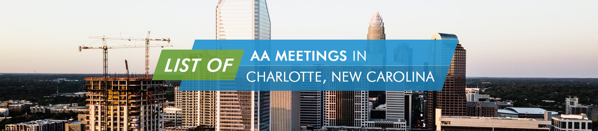 AA Meetings in Charlotte, North Carolina