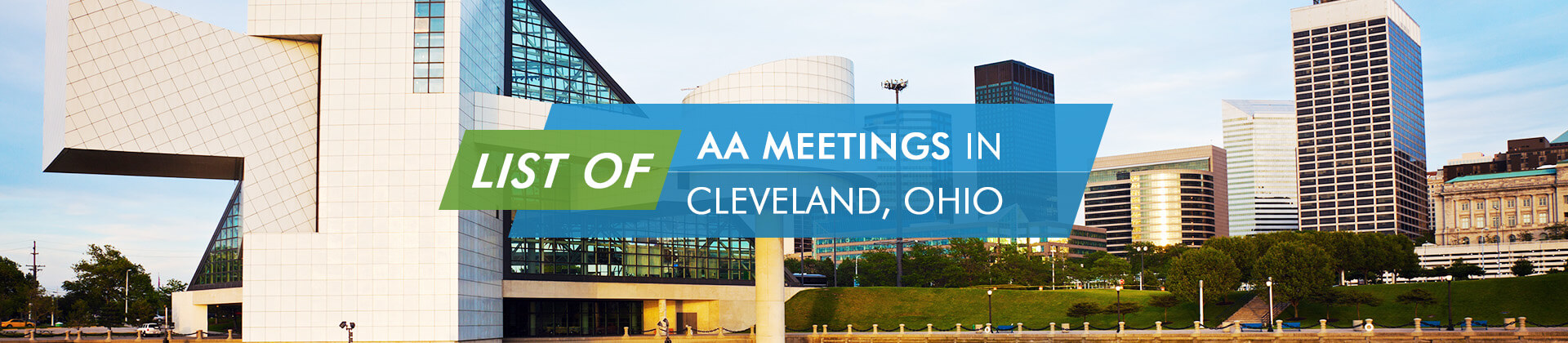 AA Meetings in Cleveland, Ohio