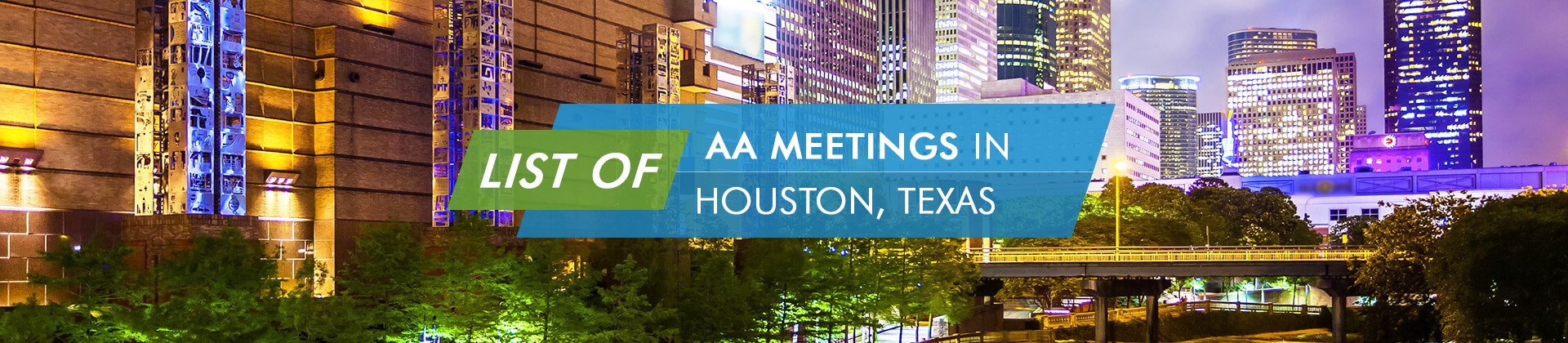 AA Meetings in Houston, Texas