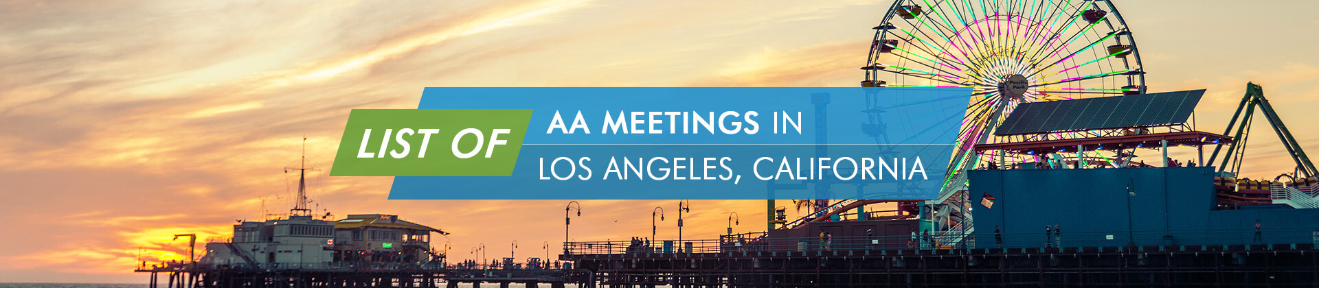 AA Meetings in Los Angeles, California