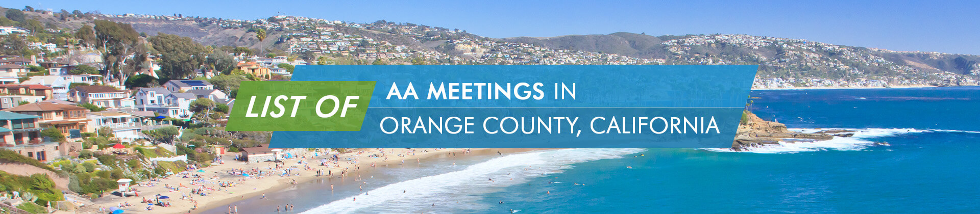 AA Meetings in Orange, California