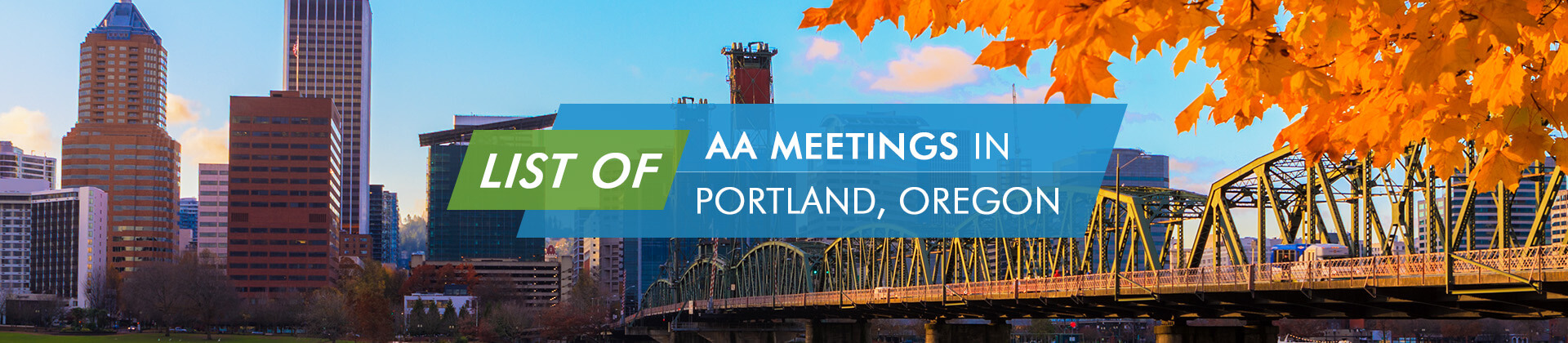 AA Meetings in Portland, Oregon