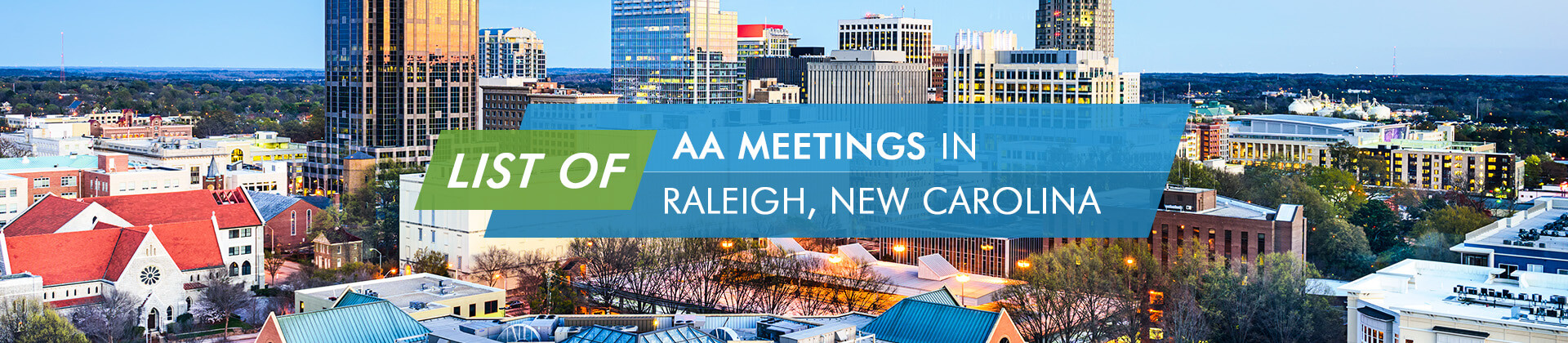 AA Meetings in Raleigh, North Carolina
