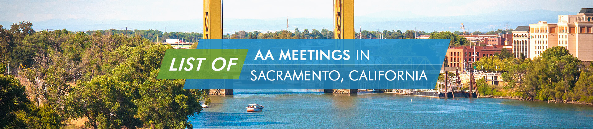 AA Meetings in Sacramento, California