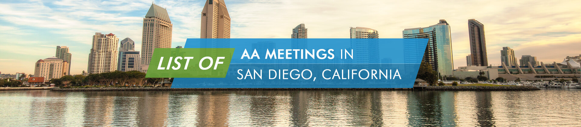AA Meetings in San Diego, California