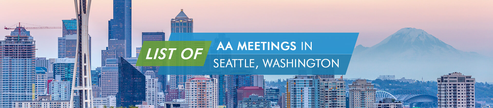 AA Meetings in Seattle, Washington