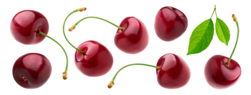 red cherries