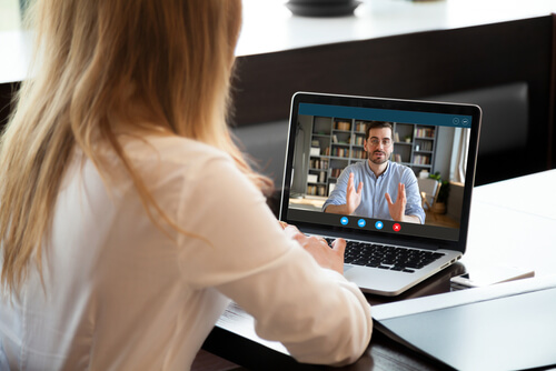 Online meeting of NA group.