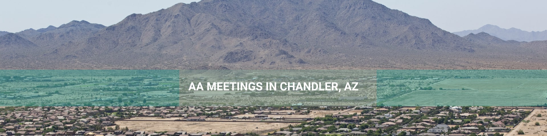 AA Meetings in Chandler, Arizona