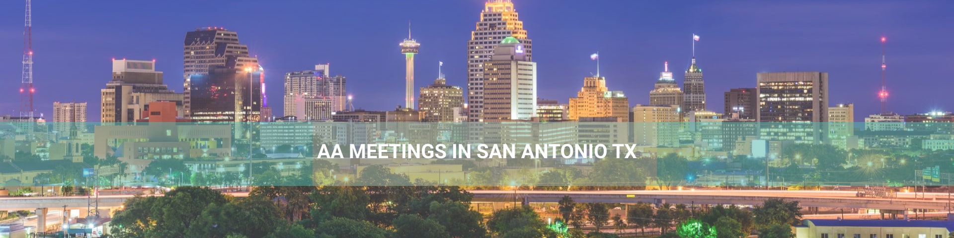 AA Meetings in San Antonio, Texas