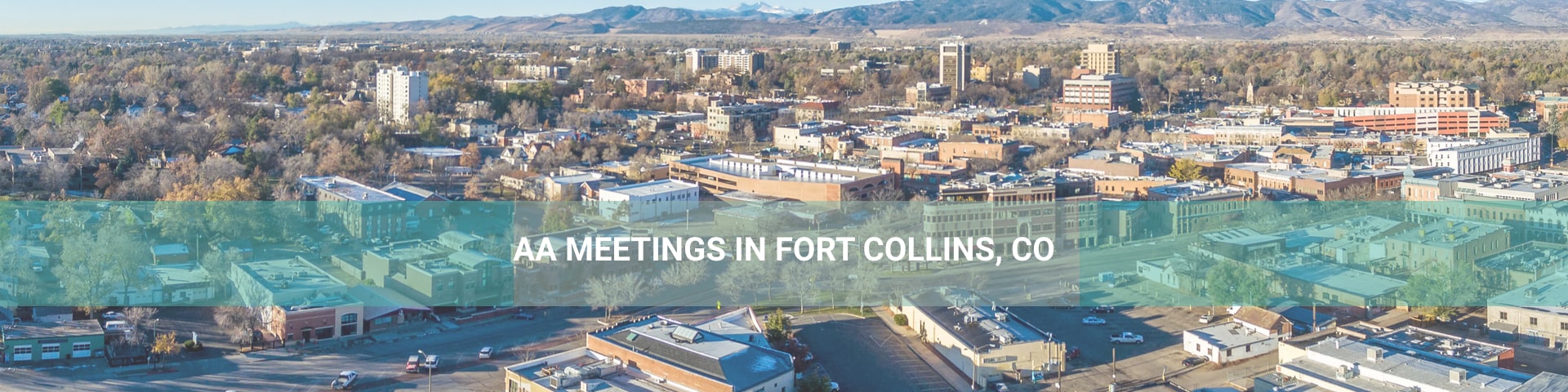 AA Meetings in Fort Collins, Colorado