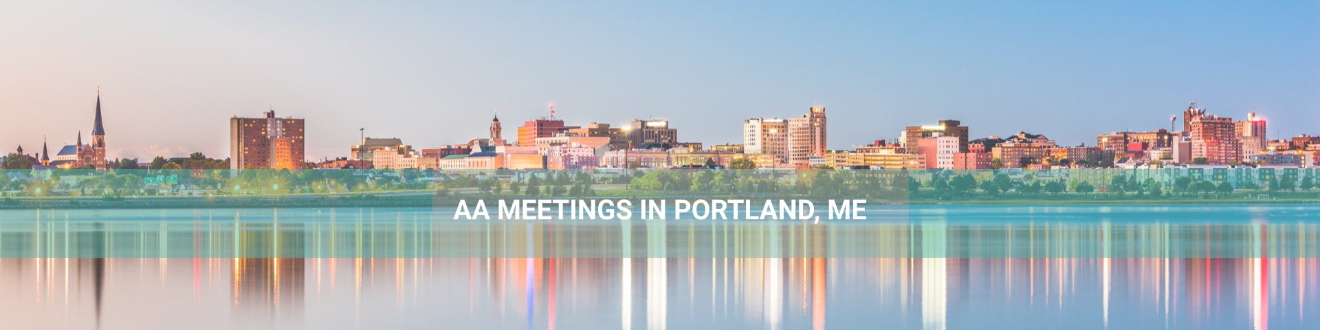 AA Meetings in Portland, Maine