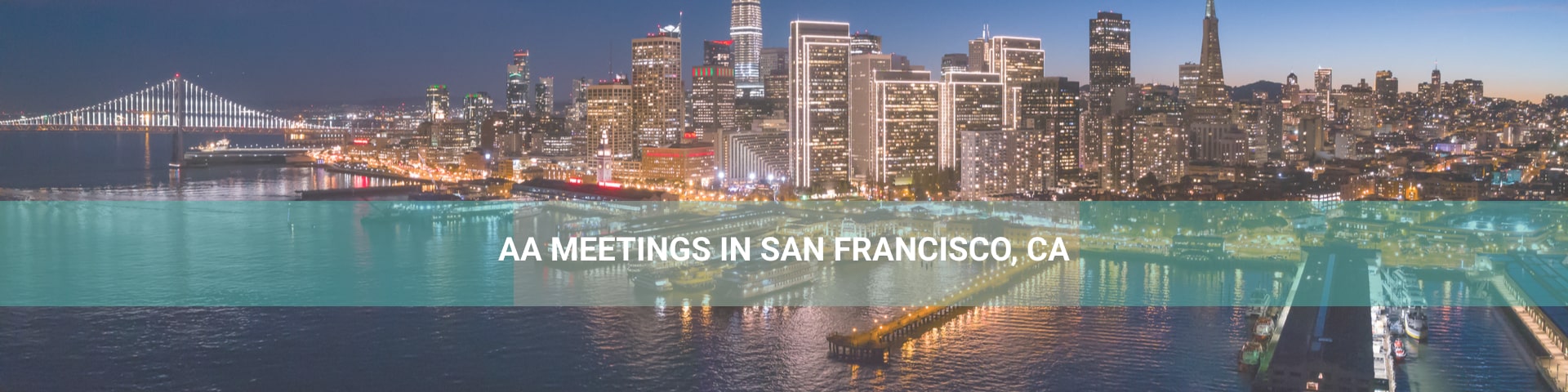 AA Meetings in San Francisco, California