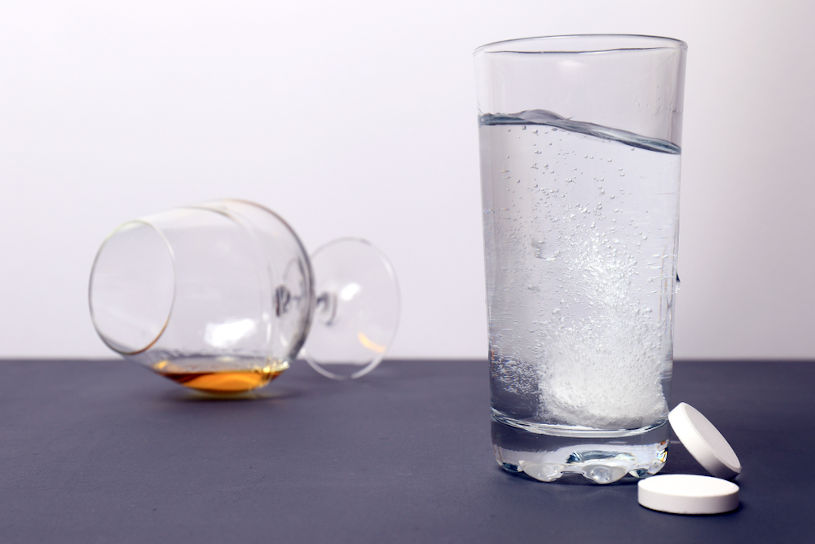 Effective tablets against hangover.